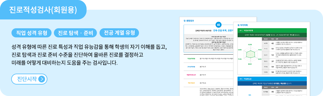 진로적성검사