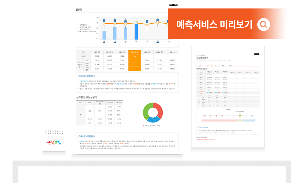 예측서비스 리포트 미리보기