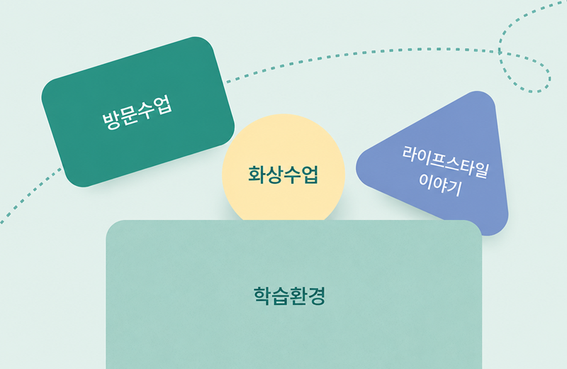 자유로운 수업 방식